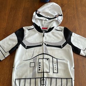 Stormtrooper light jacket Star Wars size 6 kids